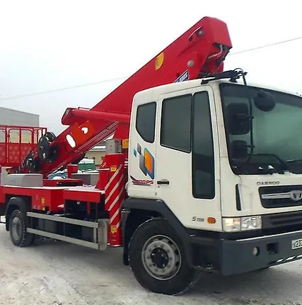 Фото №0 Аренда автовышки Daеwoo Novus 42 метра