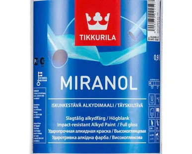 фото Эмаль Тиккурила Миранол 0,9л