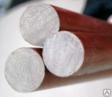 фото Текстолит стержень 80 мм