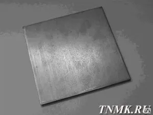Фото №0 Лист вольфрамовый 0,6 мм ВЧ