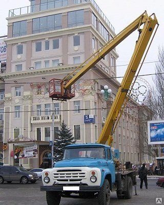 Фото №0 Аренда автовышки 22м