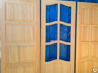 Фото №0 Изготовление дверей из натурального дерева