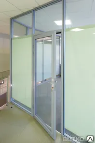 Фото №0 Межкомнатные алюминиевые двери с доставкой и установкой