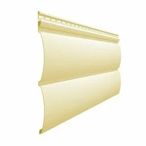 фото Сайдинг виниловый Docke PREMIUM D4.7T Блок-хаус Банан