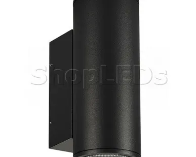 фото Arlight Светильник LGD-FORMA-WALL-TWIN-R90-2x12W Warm3000 (BK, 44 deg, 230V) (Arlight, IP54 Металл, 3 года)