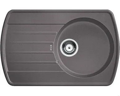фото Кухонная мойка Blanco Rondoval 45S Темная скала 518917 Blanco
