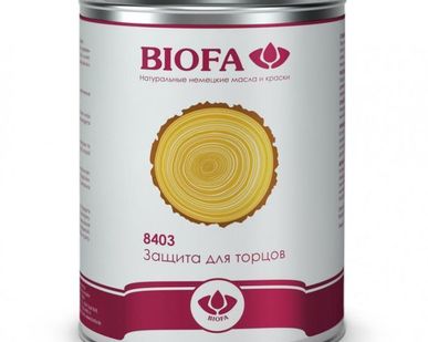 фото Защита деревянных торцов BIOFA/Биофа (Германия), 1 л