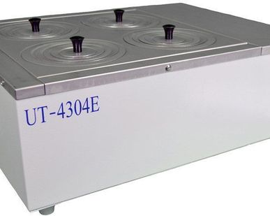 фото Баня водяная лабораторная UT-4304E (четырехместная, 4-х местная, эконом)