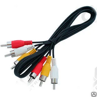 Фото №0 Кабель Сигнал 3RCA-3RCA 1,0 м