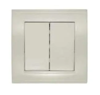 Фото №0 Выключатель 2-кл. СП Бриллиант 10А IP20 сл. кость UNIVersal 7948622