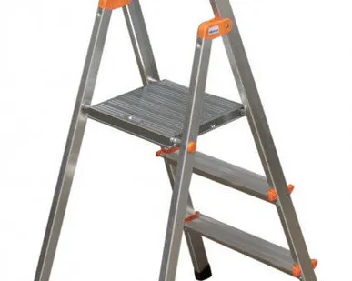 фото Лестница-стремянка KRAUSE SOLIDY 126214