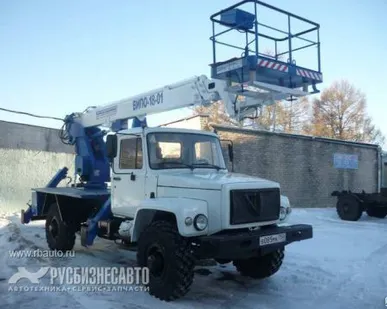фото Автогидроподъемник ВИПО-18-01 на шасси ГАЗ-3309 (4х2)