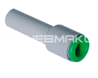 фото T081208 - Фитинг - переходник цанговый из технополимера D1=12мм под трубку 8мм