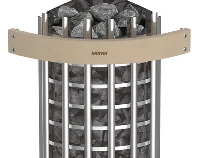 фото Защитное ограждение Harvia для печей Glow Corner с подсветкой, HTRC3L