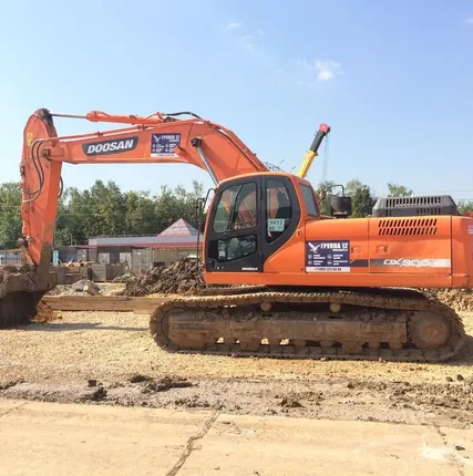 Фото №0 Аренда экскаватора гусеничного Doosan DX 300LCA. Собственники!