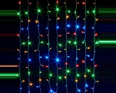 фото LED гирлянда ActivLed Занавес 600 (RGB) (2x3 метра)