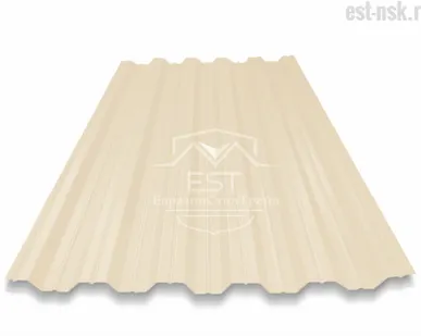 фото Профнастил НС-35х1000 Pe 0.45 | RAL 1015 Светлая слоновая кость