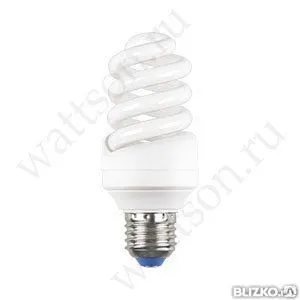 Фото №0 Iek, Лампа Люм. Спираль Кэлp-Fs Е27 20Вт 4000К Eco