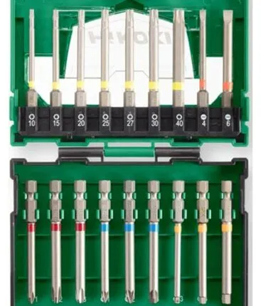 Фото №0 Набор бит 18 предм длинные HiKOKI 40030022