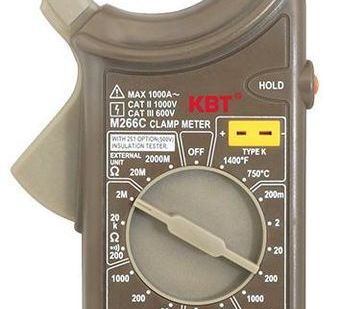 фото Клещи токовые цифровые M266С КВТ
