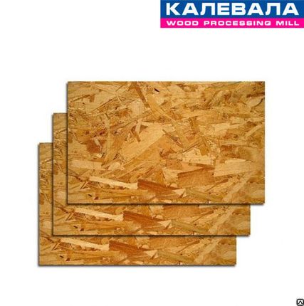 Фото №0 Плита OSB-3 22x1250x2500 мм Калевала (Россия)