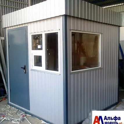 Фото №0 Пост охраны из металла