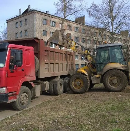 Фото №0 Вывоз мусора от 20 кубометров