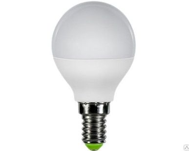 фото Лампа светодиодная "DIODTRADE" LED-ШАР Е14 (5w, 4000к)