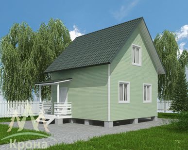 фото Домик дачный "Практичный" 6х5
