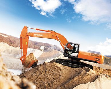фото Новый Экскаватор ZX330-5G