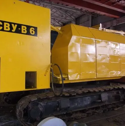 Фото №0 Сваевдавливающая установка СВУ-В-6 2008 года выпуска. Предназначена для пог