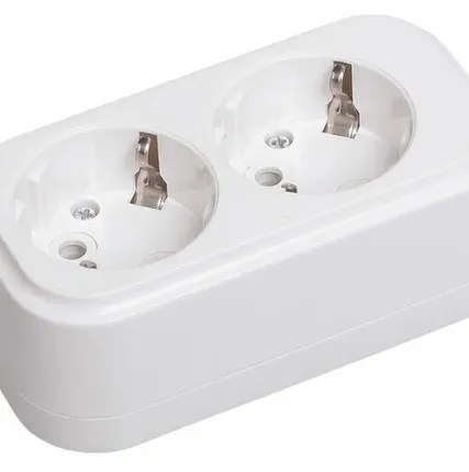 Фото №0 Колодка 2-х местн., с з/к, без выкл. (для удлинителей...