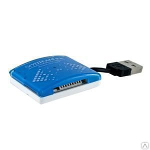 Фото №0 Картридер USB SY-382 (SD/MMC/MS Duo/M2/MicroSD)
