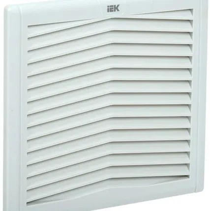 Фото №0 Фильтр с решеткой для вентилятора ВФИ 65-105куб.м/час IEK YVR10D-EF-065-55