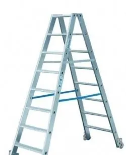 фото Двусторонняя стремянка, 2 х 10 ступеней