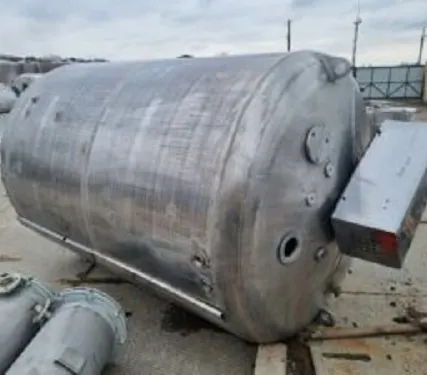 Фото №0 Емкость нержавеющая, Я1-ОСВ-4,3, объём — 4,3 куб.м., с рубашкой, термоизоляцией, мешалкой рамного типа, инв 1874 Б/У в Москве