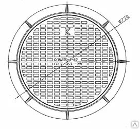 Фото №0 Люк С(В125) - К.1 (В.1, Д.1)– 60