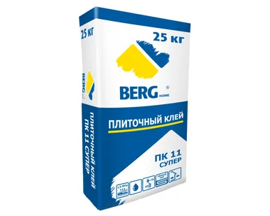 фото Клей плиточный ПК11 BERGhome Супер 25кг