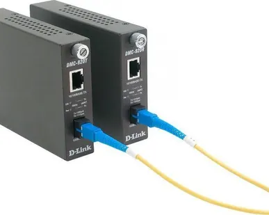 фото D-LinkDMC-920T Конвертор10/100Mbps UTP SM T Single Fiber (20km,SC),трансмит