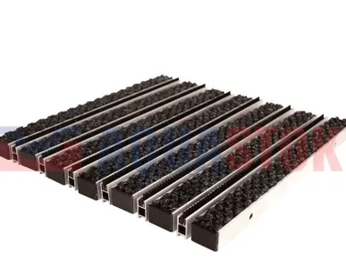 фото Алюминиево-ворсовый половик с узкой щеткой (длиной до 4 м)