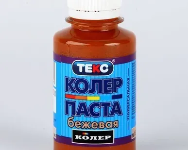 фото Паста универсальная Текс № 15, бежевый цвет, 0,1 л