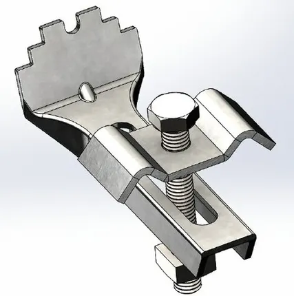 Фото №0 КРЕПЛЕНИЕ СК (СКОБА + БОЛТ + ГАЙКА + ПЛАНКА)