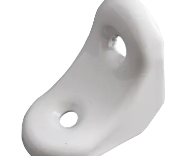 фото Кронштейн стальной малый белый 50*50