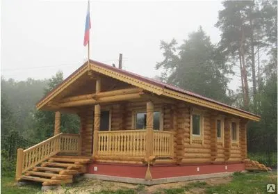 Фото №0 Дом баня 6х9 из оцб