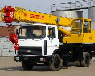 фото аренда крана 16 тн