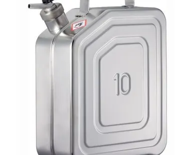 фото Канистра 10 л, из нержавеющей стали, с краном для расфасовки ЛВЖ