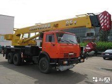 фото Аренда автокрана 25 тонн 22 метра