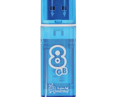 фото Флэш-диск (флэшка) USB 8Gb SmartBuy Glossy Blue (SB8GBGS-B)