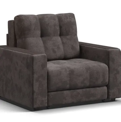 Фото №0 Кресло-кровать BOSS 2.0 велюр Alkantara серый