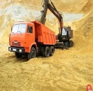 фото Доставка песка в короткие сроки